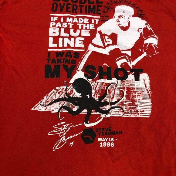 Steve Yzerman molson Canadian shirt large - Picture 2 of 3